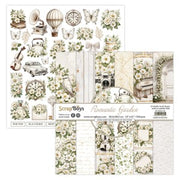 SCRAPBOYS ROMANTIC GARDEN 12." X 12" PAPER PACK 250GSM